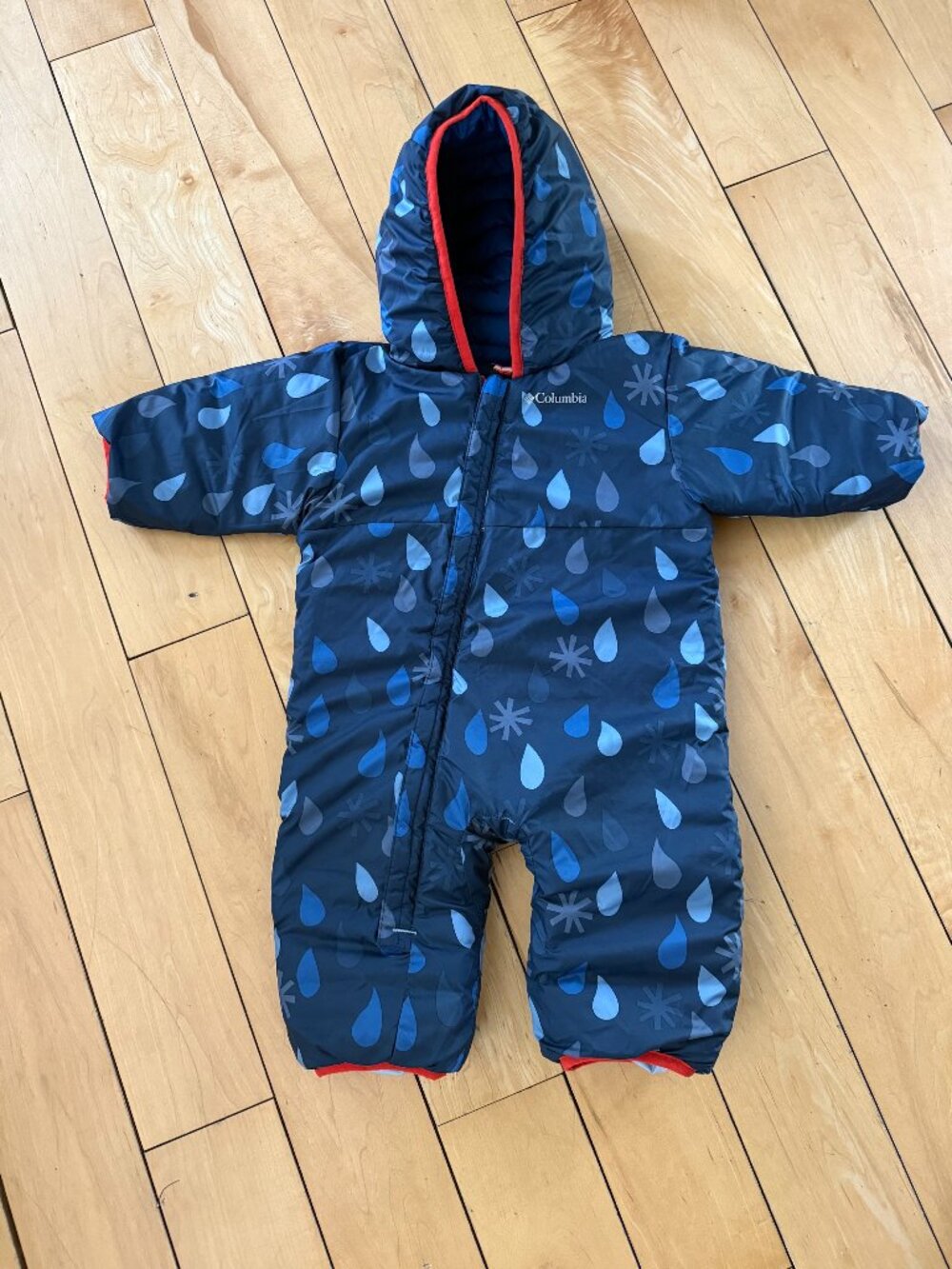 3-6 month Columbia baby snow suit